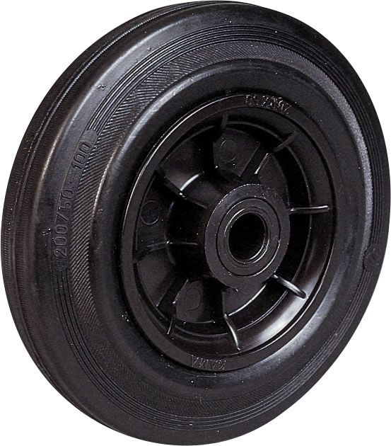 Roue NYLON CAOUTCHOUC Semi-Elastique-2