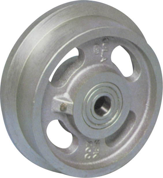 Roue MONOBLOC en FONTE pour wagonnet-1