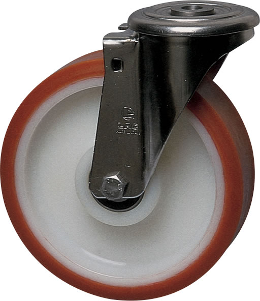 Roulette INOX POLYAMIDE POLYURÉTHANE Coulé -4