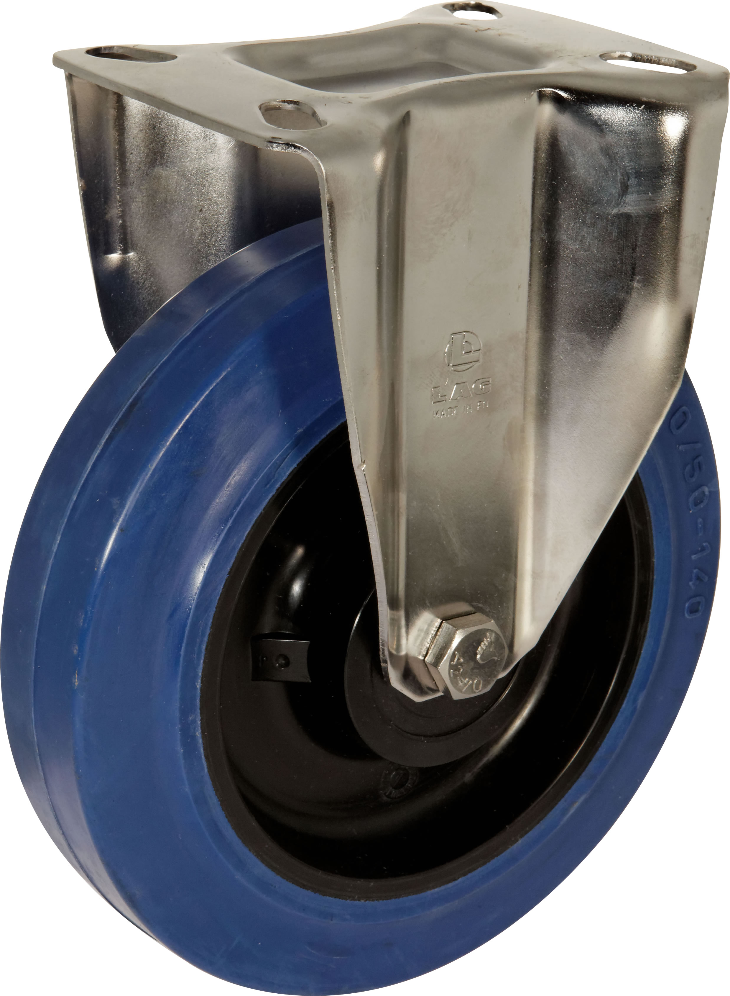 Roulette INOX POLYAMIDE CAOUTCHOUC Elastique-2