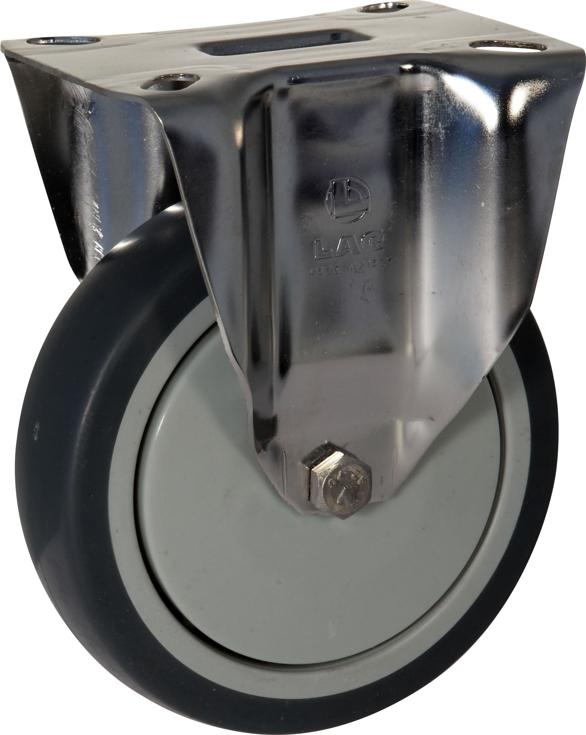 Roulette INOX NYLON CAOUTCHOUC -2