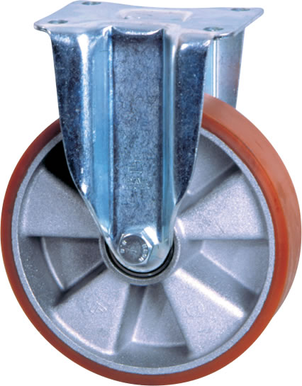 Roulette LOURDE ALUMINIUM POLYURÉTHANE -2