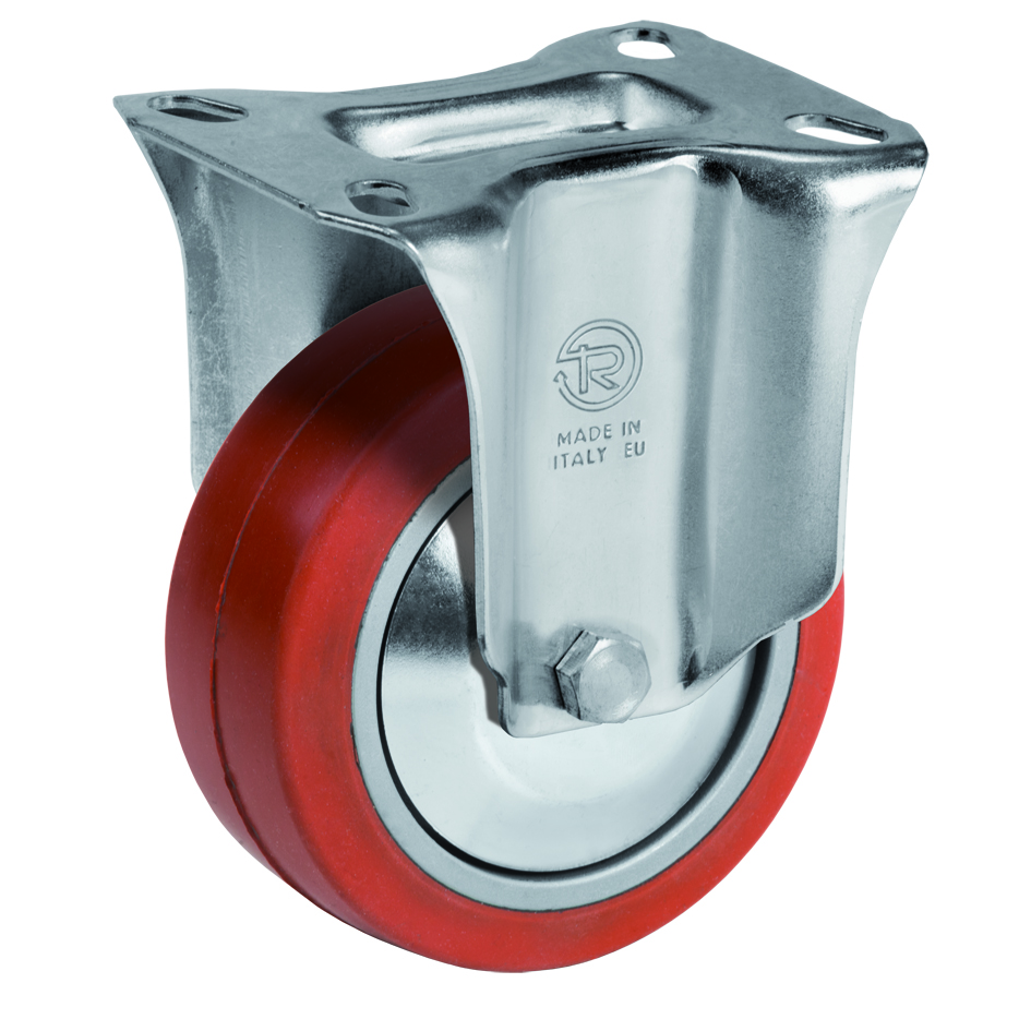 Roulette MOYENNE ALUMINIUM CAOUTCHOUC HAUTE TEMPÉRATURE-2