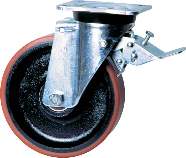 Roulette LOURDE FONTE POLYURÉTHANE Coulé-3