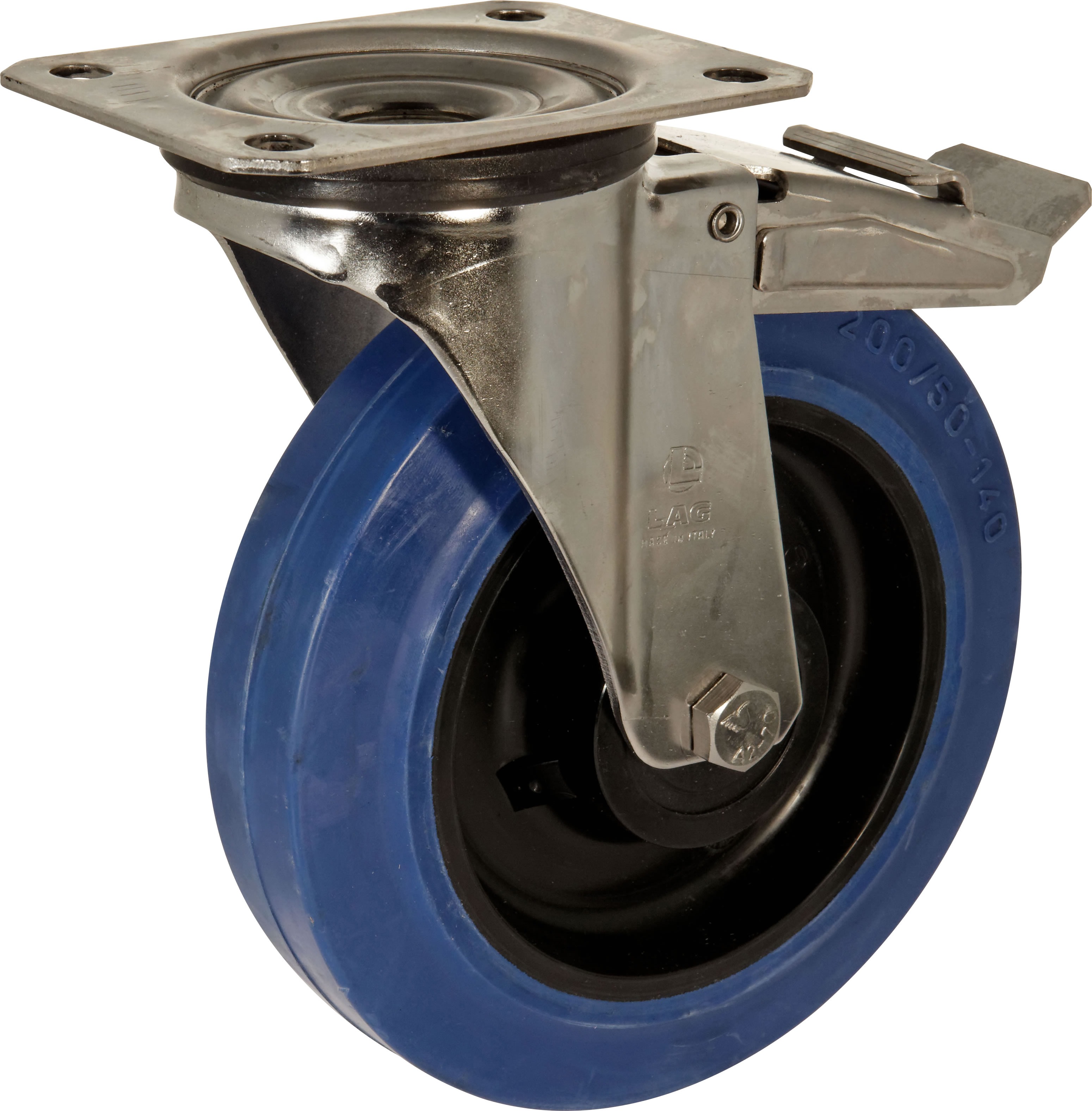 Roulette MOYENNE POLYAMIDE CAOUTCHOUC Elastique-3