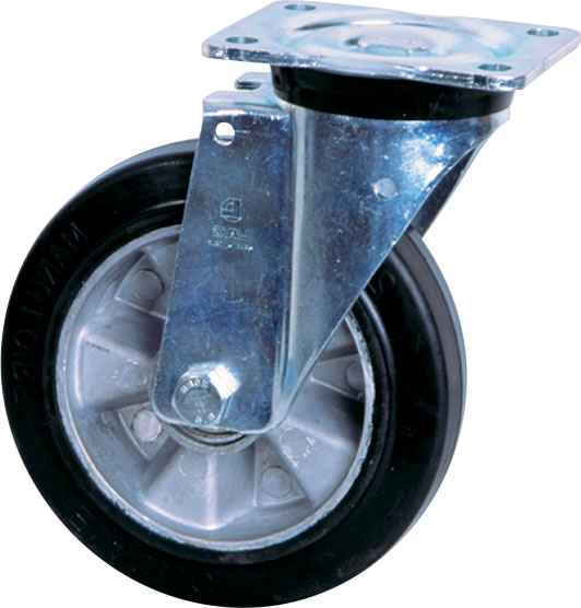 Roulette LOURDE ALUMINIUM CAOUTCHOUC -1