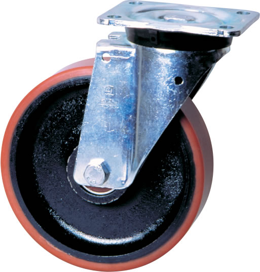 Roulette LOURDE FONTE POLYURÉTHANE Coulé-1