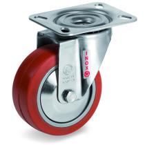 Roulette INOX HAUTE TEMPÉRATURE CAOUTCHOUC-1