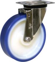 Roulette INOX POLYAMIDE POLYURÉTHANE Souple Coulé -1