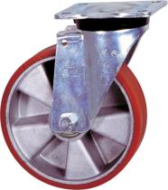 Roulette LOURDE ALUMINIUM POLYURÉTHANE -1